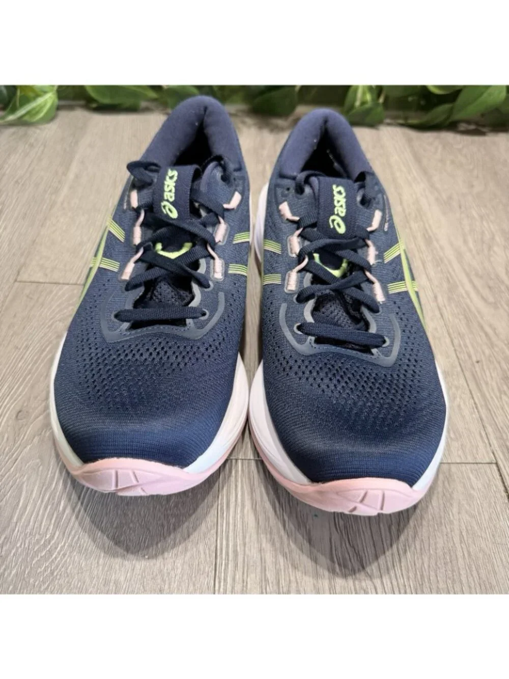 Asics Gel-Cumulus 28 Womens Size 8.5 Blue Pink Athletic Running Shoes Sneakers
